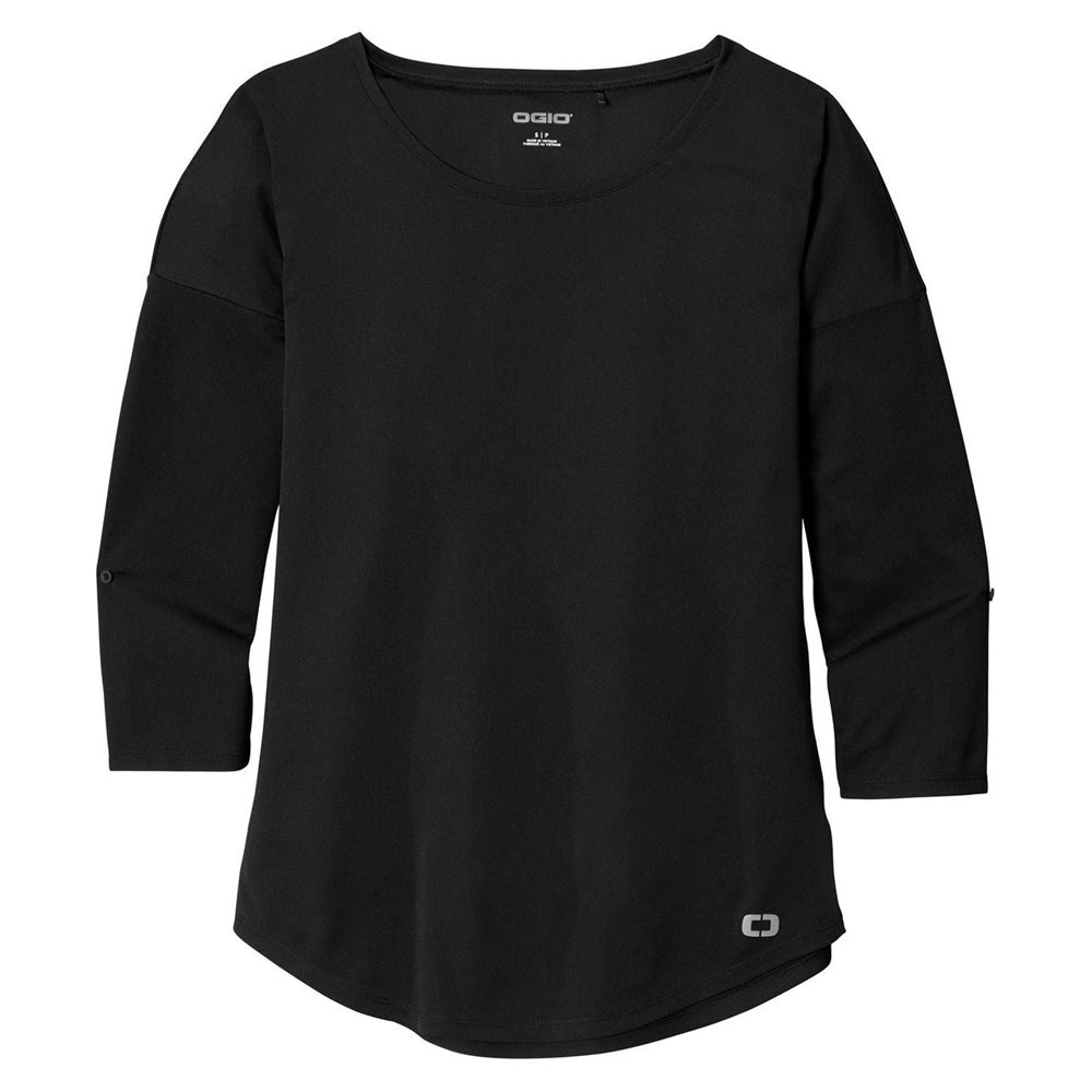 OGIO® Ladies Gravitate Scoop 3/4-Sleeve