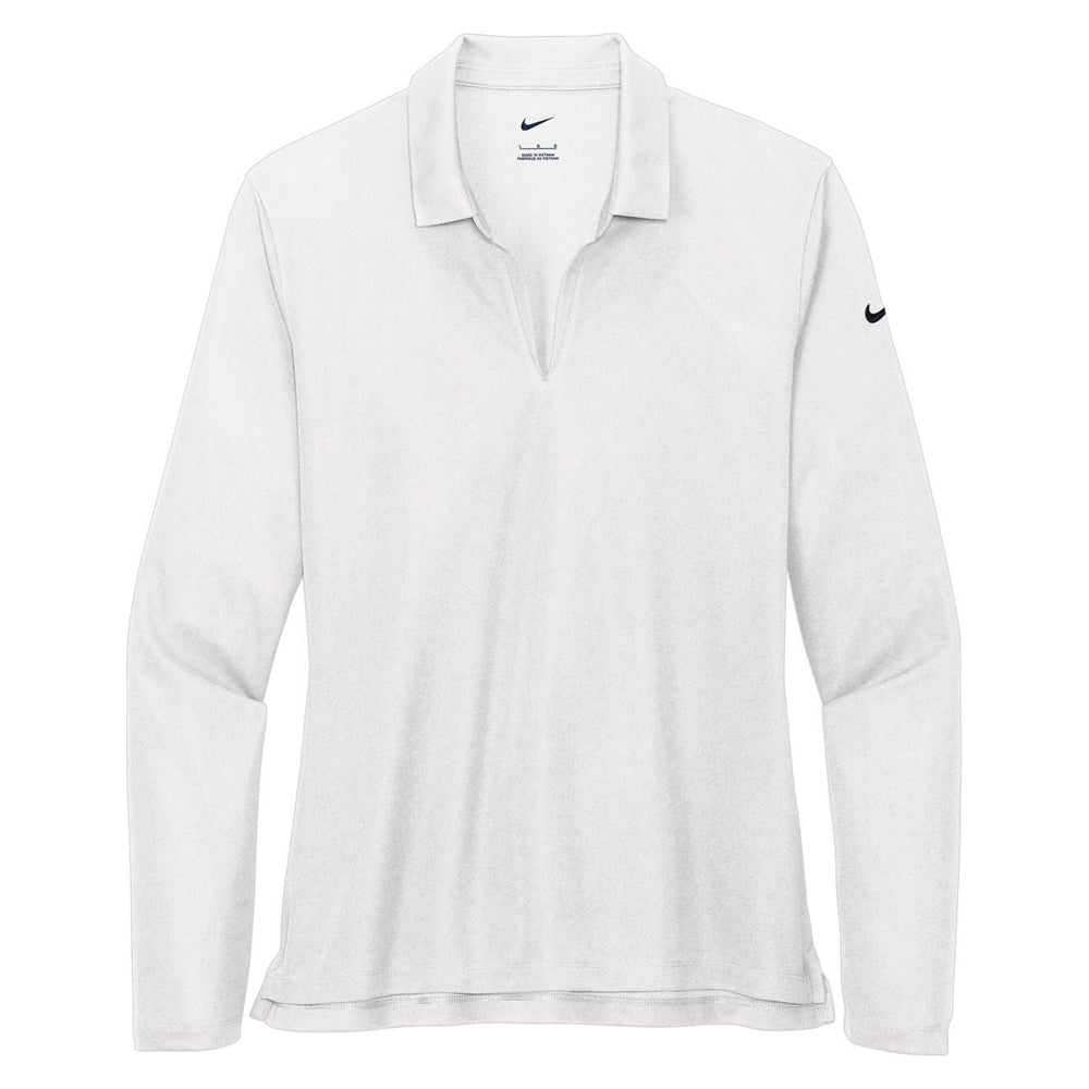 Nike Ladies Dri-FIT Micro Pique 2.0 Long Sleeve Polo